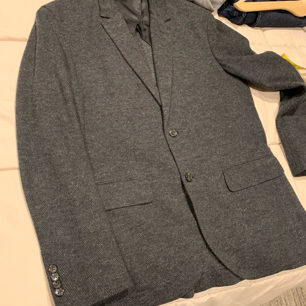 Men's Gray Blazer